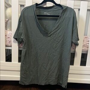 Aerie oversized vneck t shirt